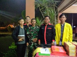 Babinsa 0816/03 Buduran Menghadiri Acara Penerimaan KKN Mahasiswa UBARA di Wilayah Binaan