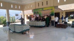 Pelda Yoyon Mukti Nugroho,SH. Hadiri Pelantikan dan Pengambilan Sumpah Jabatan PJ Kades di Wilayah Kec. Krembung