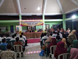 Babinsa Ramil 0816/11 Tarik Hadiri Pengukuhan Dan Pelantikan LPMD Desa Gempol Klutuk Periode 2019 S/D 2024