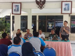 Danramil Sedati hadir acara lepas sambut PLT Camat dan Kapolsek Sedati