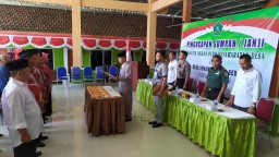 Danramil dan Babinsa Ramil 0816/18 Sedati hadiri acara pelantikan BPD Semampir