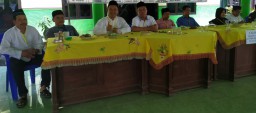 Babinsa Desa Semambung Menghadiri Pelantikan BPD Periode 2019 - 2025 desa Semambung Kecamatan Jabon.