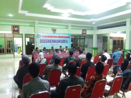 Bersama Babinsa 0816/13 Wonoayu Musrenbangdes Wujudkan Pembangunan Menuju Masyarakat Sejahtera