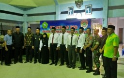 Danramil 0816/06 Tanggulangin Hadiri Acara Pelantikan BPD Desa Kali Dawir