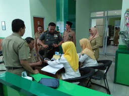 PROGRAM PUSKESMAS, DANRAMIL 0816/13 WONOAYU HADIRI GIAT LINTAS SEKTOR