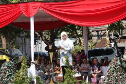 Buka TMMD Ke 106, Khofifah : TMMD Sarana Kuat Bangun Integrasi Bangsa