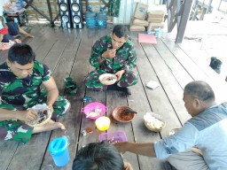 Ucapan Terima Kasih Dari Masyarakat Desa Kupang Kepada Satgas TMMD Kodim Sidoarjo