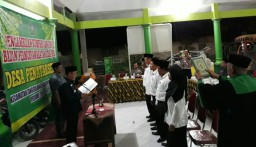 Danramil 0816/06 Tanggulangin Hadiri Acara Pengukuhan Dan Serah Terima Jabatan Anggota BPD Desa Penatar Sewu