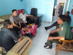 Danramil 0816/13 Wonoayu Hadiri Pelantikan BPD Desa Jimbaran kulon Periode 2019 - 2025