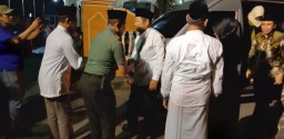 Mempererat jalin Silahtu rohmi di wilayah bersama Forpimka Prambon menghadiri Pengajian Umum