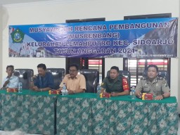 BABINSA KORAMIL 01/KOTA SIDOARJO HADIRI MUSRENBANG KELURAHAN