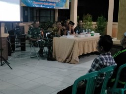 Acara Sosialisasi dan Pembentukan Panitia Pilkades Di Hadiri Forkopimka Tarik