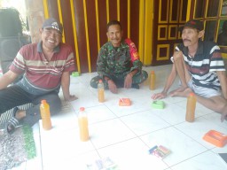 	Babinsa Panggreh Sertu Atim Suwito Adakan Komsos dengan Warga Binaan