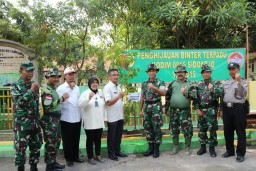 Penghijauan Kegiatan Binter Terpadu Kodim 0816 Sidoarjo Bertempat Di Desa Kupang Jabon