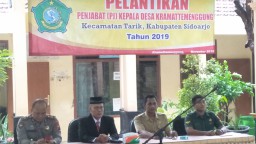 Keaktifan Babinsa Kramattemenggung hadiri Pelantikan PJ Di Desa Binaan