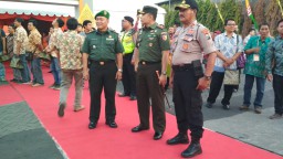 Menteri Pertanian berkunjung di wilayah kodim 0816/Sidoarjo