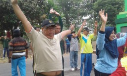 Anggota Koramil 0816/08 Jabon Mengikuti SKJ Di Ds Pejarakan