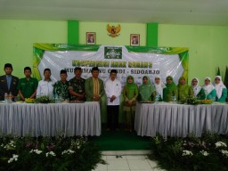 Babinsa Koramil 0816/02 Candi Hadiri Konferensi Anak Cabang Muslimat NU