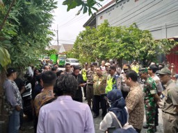 Eksekusi pengusongan dan penyerahan obyek Sebidang tanah 150 M2