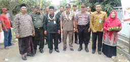 Danramil 0816/08 Jabon Kapten Inf I Made Sudiadnyana menghadiri Peresmian Gedung Serba Guna