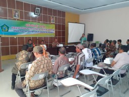 Babinsa Koramil 0816/10 Balongbendo Hadiri sosialisasi Rembug Tani