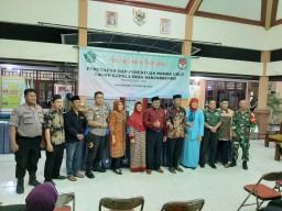 Forpimka sidoarjo hadiri penetapan calon kepala desa Banjar bendo kecamatan Sidoarjo