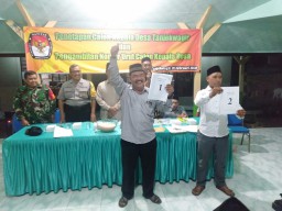 Penetapan dan Pengambilan Nomer Urut Calon Kades di Wil Kec. Krembung