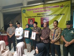 Danramil 0816/18 Sedati Hadiri rapat pleno Penetapan Nomor Urut Calon Kades