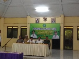 Danramil0816/10 Balongbendo Hadiri Pelantikan pengambilan sumpah BPD periode 2020-2026