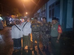 Babinsa Desa Kedungrejo Jabon Hadiri Haul Almarhum KH Wakid Misnan