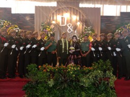 Danramil 0816/13 Wonoayu yang diwakili Pelda Mochtar Hadiri Tradisi Sangkur Pora
