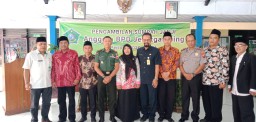 Pelantikan dan pengambilan sumpah jabatan anggota BPD Desa Jeruk Gamping Kecamatan Krian Periode 2020-2026