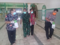 Forkopimka Sedati Sosialisasi Virus Corona Kepada Masyarakat Sedati