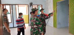Cegah dan memutus mata rantai penyebaran covid19 dg penyemprotan Desinfektan