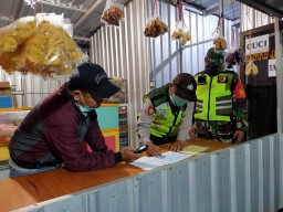 Patroli Bersama Forkopimka Jabon Guna Cegah Covid 19