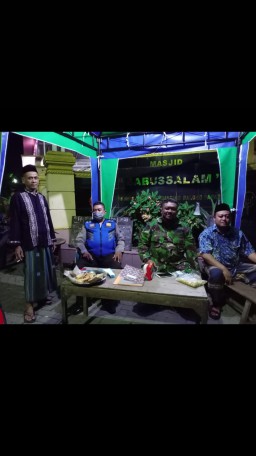 Pelda Akhmad Ali Laksanakan Check Point di Desa Tambak Rejo Kec. Krembung