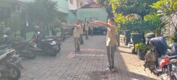 JAGA KEBUGARAN,KORAMIL 0816/01 KOTA SIDOARJO MELAKSANAKAN APEL PAGI DAN OLAH RAGA BERSAMA