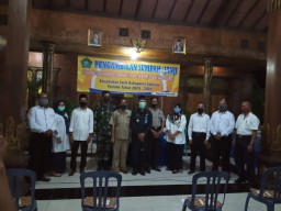 Danramil 0816/11 Tarik Menghadiri Pelantikan BPD Periode Tahun 2020 S/D 2026 Desa Kemuning