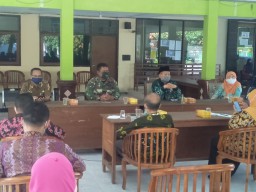 Pelda Akhmad Ali Hadiri Rapat Koordinasi Evaluasi Pelaksanaan PSBB Tahap III.
