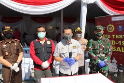 DANRAMIL 0816/14 TAMAN PIMPIN PENGAMANAN RAPID TEST DAN SWAB