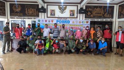 Tim Bappeda adakan Monev Di Desa Keboguyang Jabon Guna Terwujudnya Kampung Tangguh.