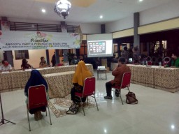 Batituud Koramil 0816/11 Tarik Hadiri Pelantikan PPS di Pendopo Kecamatan Tarik