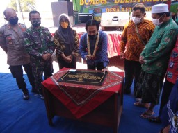 Danramil 0816/06 Tanggulangin Hadiri Peresmian Louncing BUMDes DELTA MANDIRI