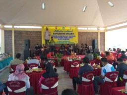Danramil0816/07Hadiri Silaturrahmi Kapolresta Sidoarjo di Bumi Perkemahan.