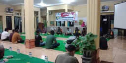 Koramil 0816/10 Balongbendo Gelar Cangkrukan Bela Negara Bersama Forkopimka