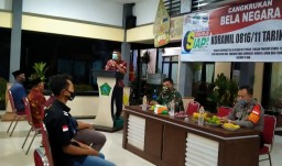 Forkopimka Tarik Gelar Cangkrukan Bela Negara, Bersama Warga Masyarakat Se-kecamatan Tarik