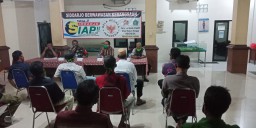 DANRAMIL 0816/18 SEDATI BERWAWASAN KEBANGSAAN DALAM RANGKA SIDOARJO SIAP 24 JAM