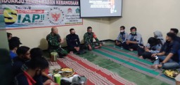 Koramil 0816/03 Buduran bersosialisasi wawasan kebangsaan bersama Kartar