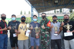 Dandim 0816 CUP Menggelar Lomba Burung Kicau Mania Sidoarjo Guyup rukun 24 jam