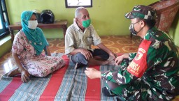 Himbauan Babinsa Koramil 0816/08 Jabon Guna Kamtibmas Desa Trompoasri